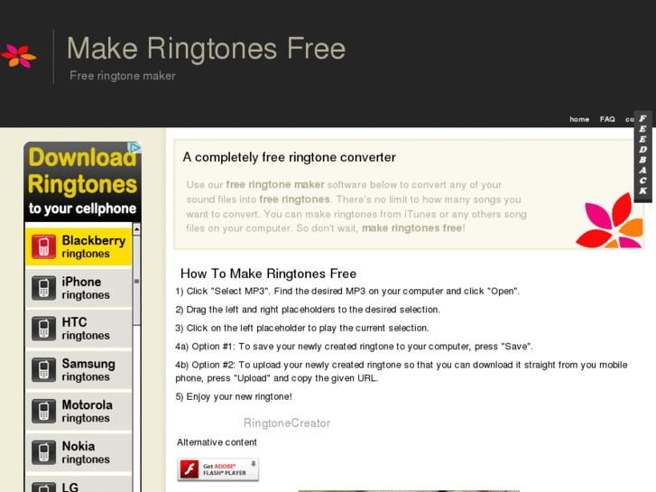 www.makeringtonesfree.com