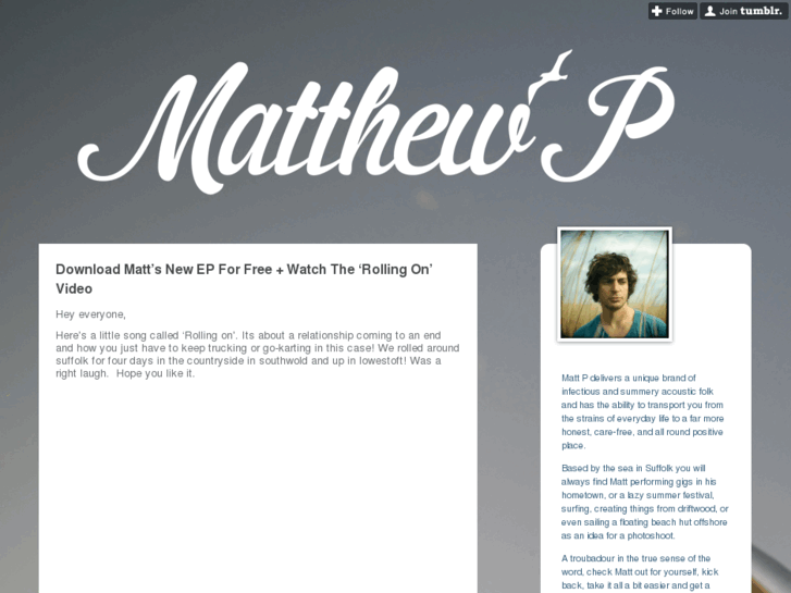 www.matthewpmusic.com