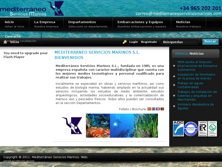 www.mediterraneoserviciosmarinos.com