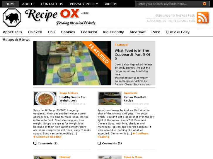 www.recipeox.com