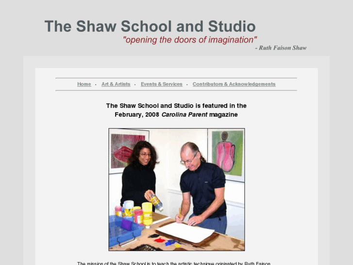 www.shawschoolandstudio.com