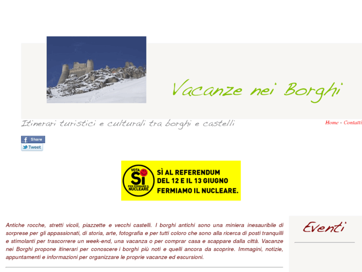 www.vacanzeneiborghi.it