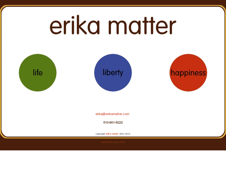 www.erikamatter.com