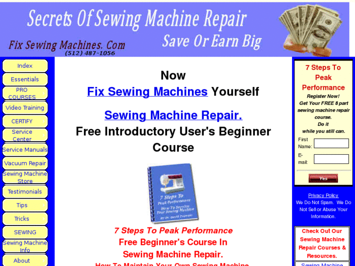 www.fixsewingmachines.com