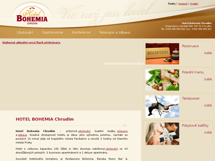 www.hotel-bohemia-chrudim.cz