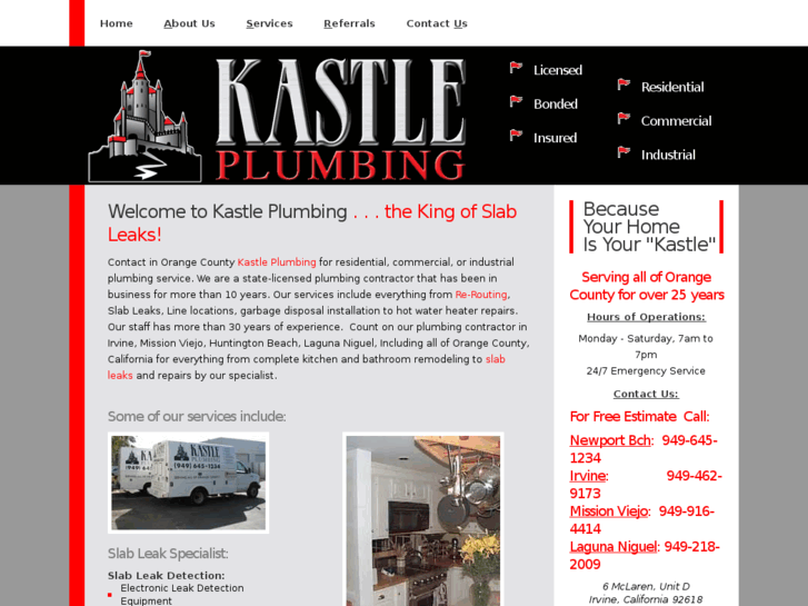 www.kastleplumbing.com