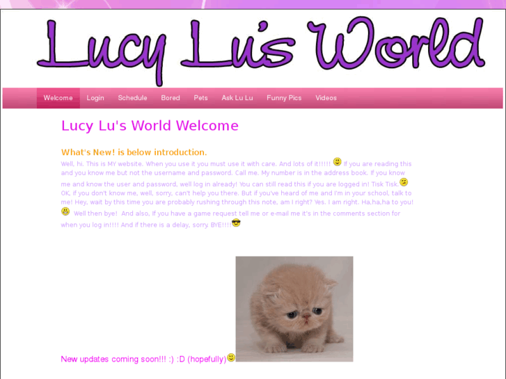 www.lucylusworld.com