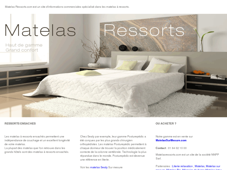 www.matelasressorts.com