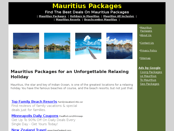 www.mauritiuspackages.org