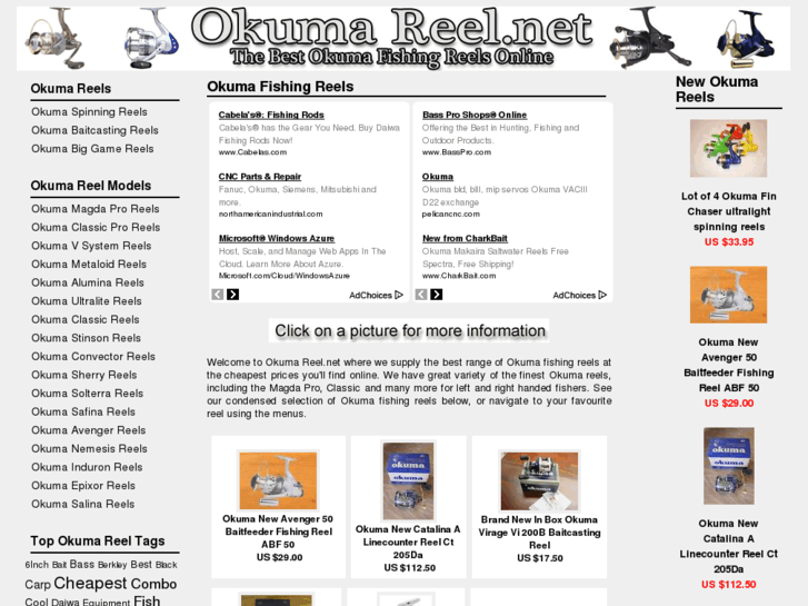 www.okumareelstore.com