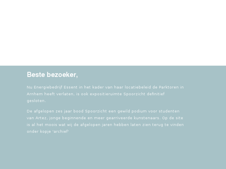 www.spoorzichtkunstendesign.nl