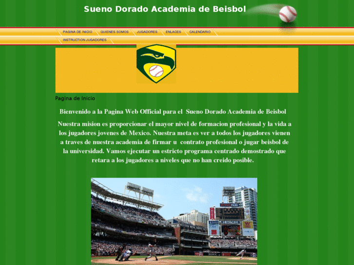 www.suenodoradobeisbol.com