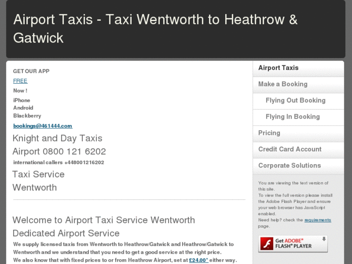 www.taxiwentworthtoheathrowairport.com