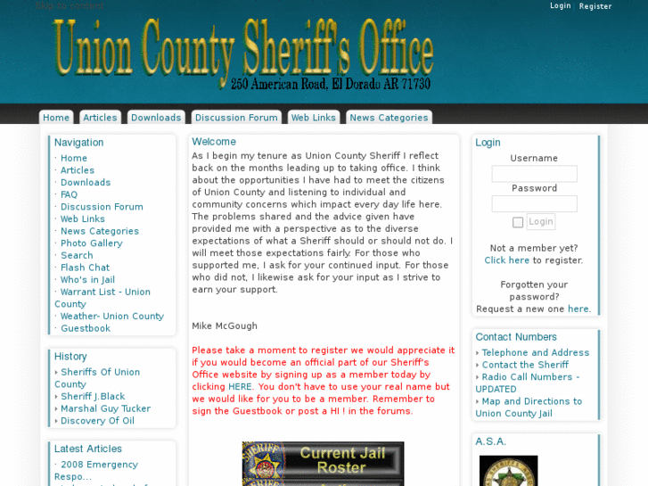 www.unioncountysheriff.net