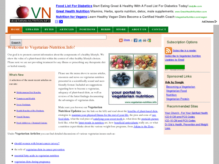 www.vegetarian-nutrition.info