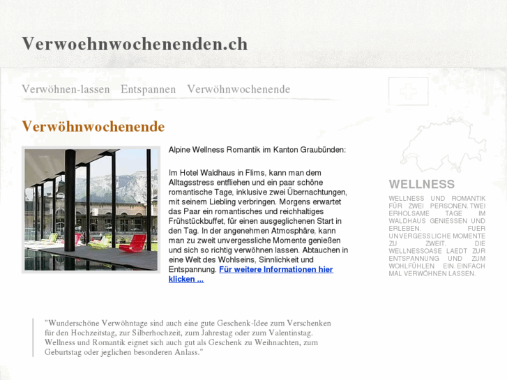 www.verwoehnwochenenden.ch