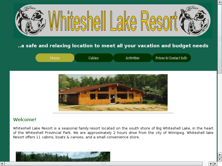 www.whiteshelllakeresort.com