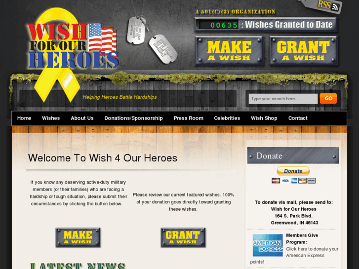 www.wish4ourheroes.org