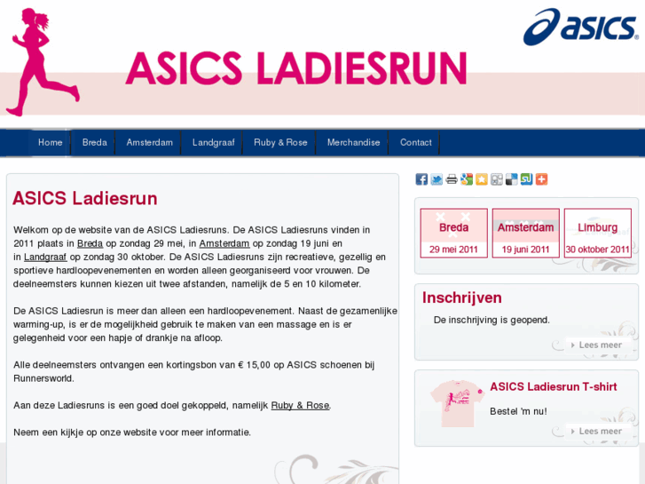 www.asicsladiesrun.nl