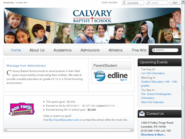 www.calvarybaptistschools.org