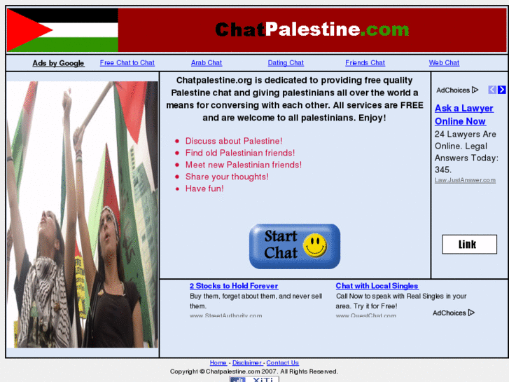 www.chatpalestine.com