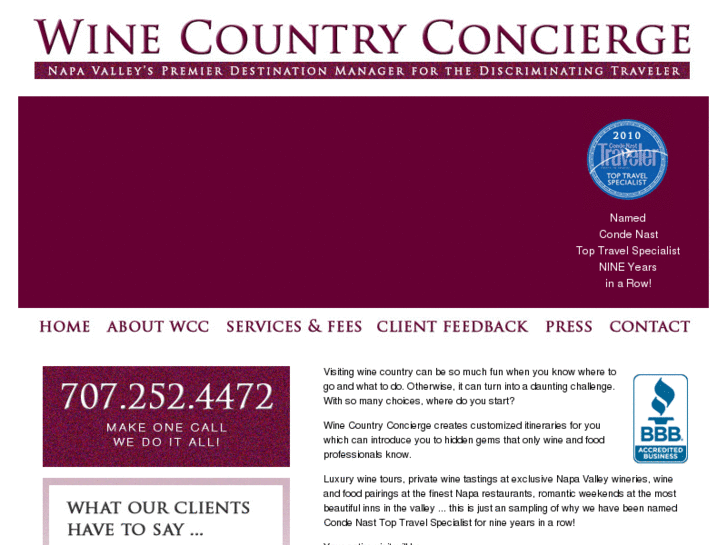 www.decantingwinecountryconcierge.com