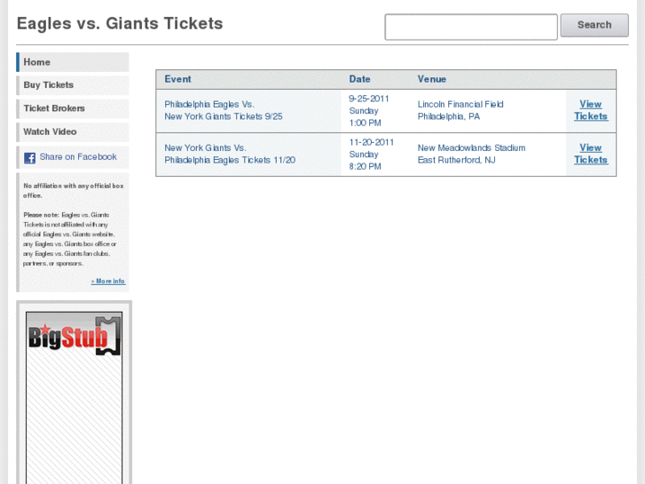 www.eaglesgiantstickets.com