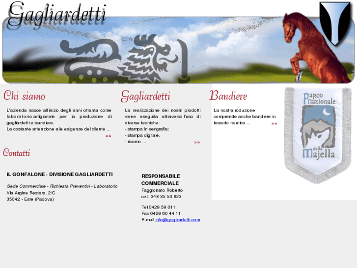 www.gagliardetti.com