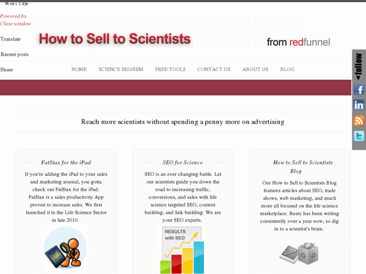 www.howtoselltoscientists.com