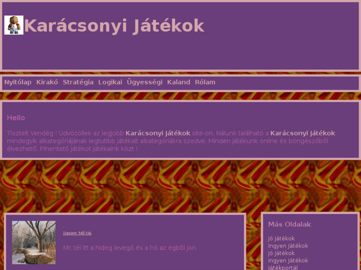 www.karacsonyijatekok.tk