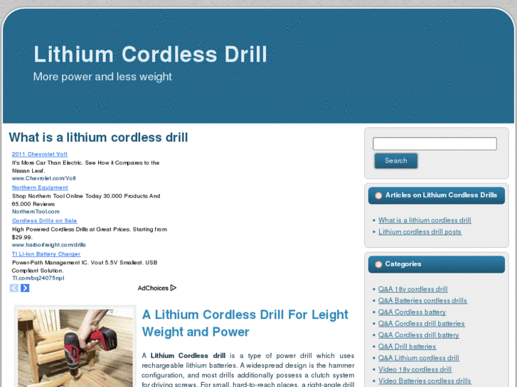 www.lithiumcordlessdrill.com