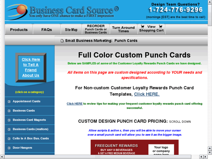 www.loyaltypunchcards.com