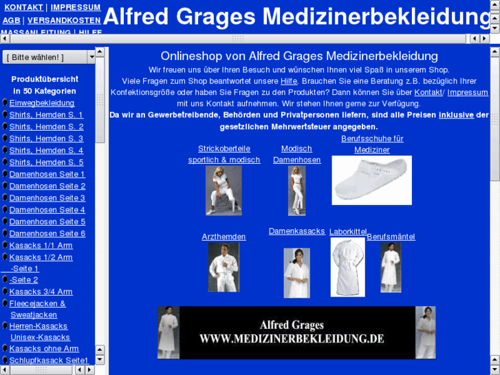www.medizinerbekleidung.de