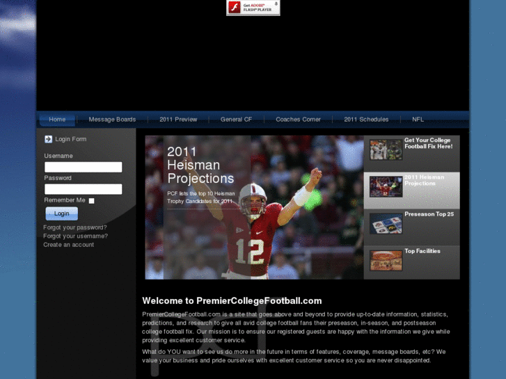 www.premiercollegefootball.com