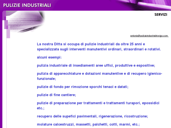 www.pulizieindustrialirovigo.com