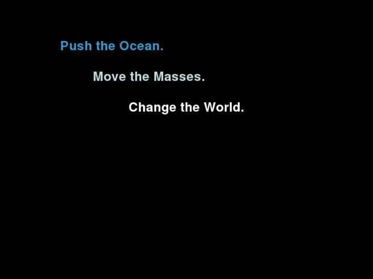 www.pushtheocean.com