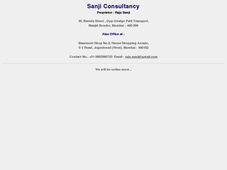 www.sanjiconsultancy.com