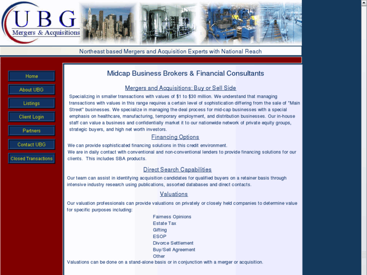 www.ubgmergersandacquisitions.com