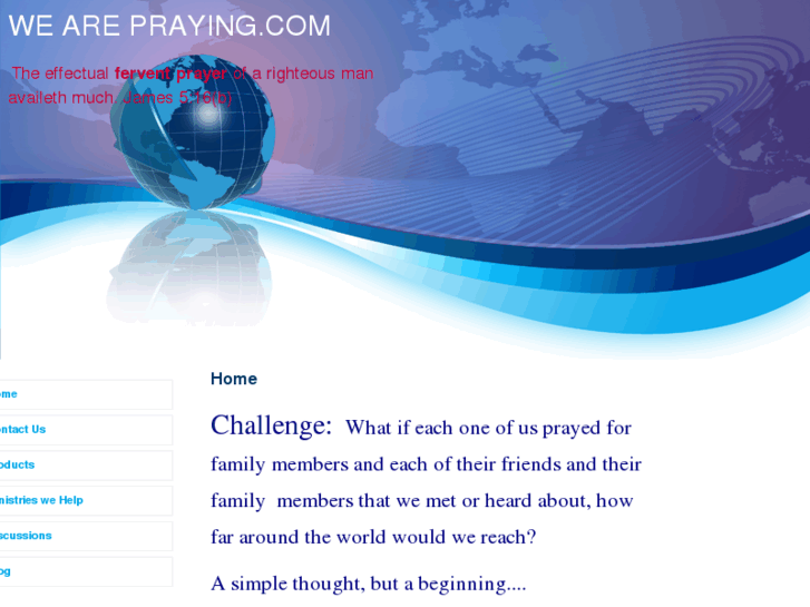 www.wearepraying.com