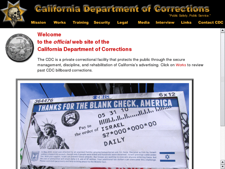 www.correctionsdepartment.org