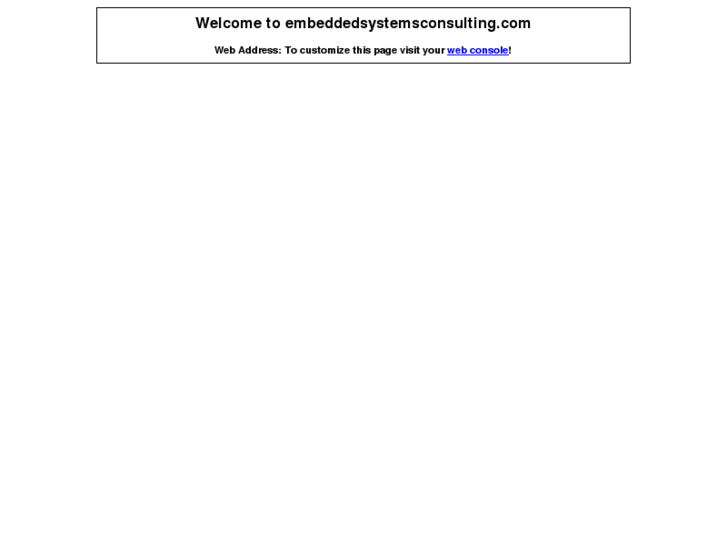 www.embeddedsystemsconsulting.com