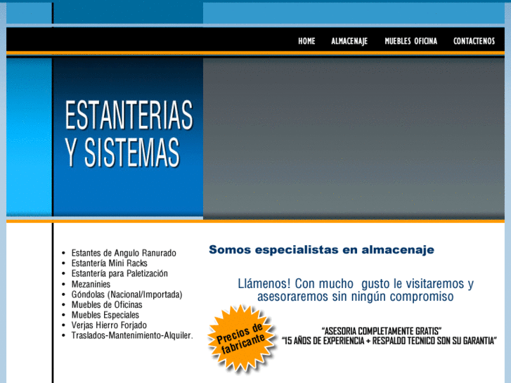 www.estanteriasysistemas.com