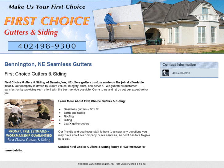 www.firstchoiceguttersandsidinginc.com
