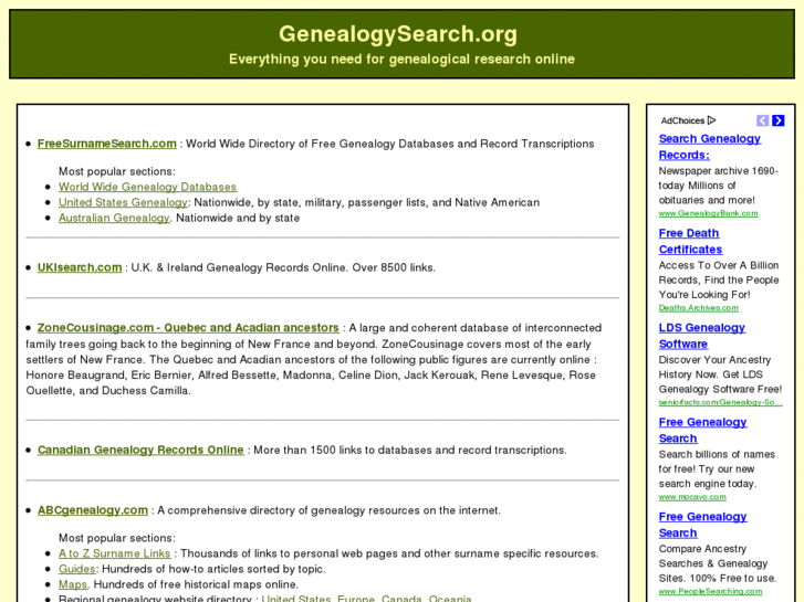 www.genealogysearch.org