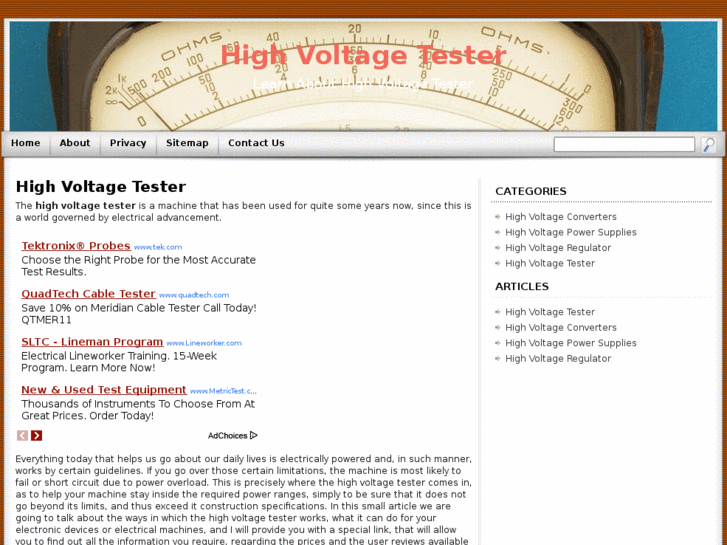 www.highvoltagetester.net