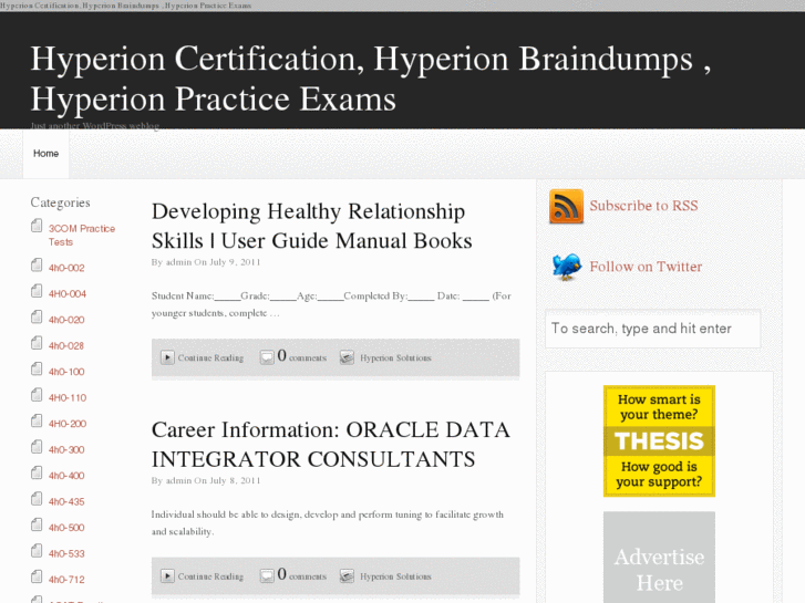 www.hyperion-solutions-exams.com