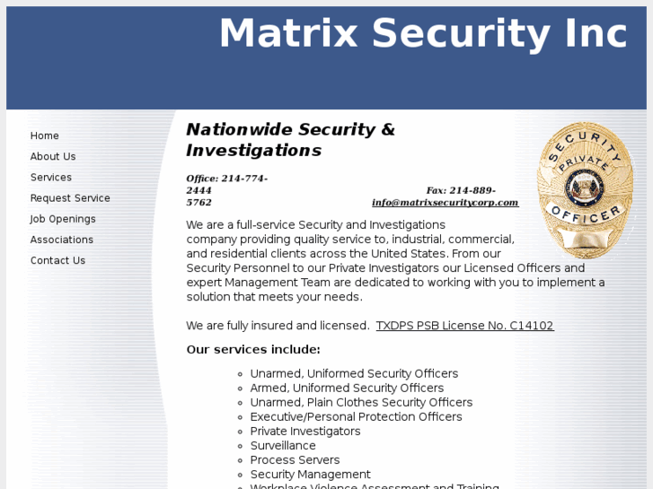 www.matrixsecuritycorp.com