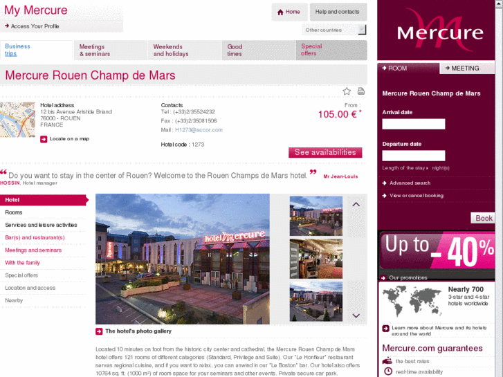 www.mercure-rouen-champ-de-mars.com