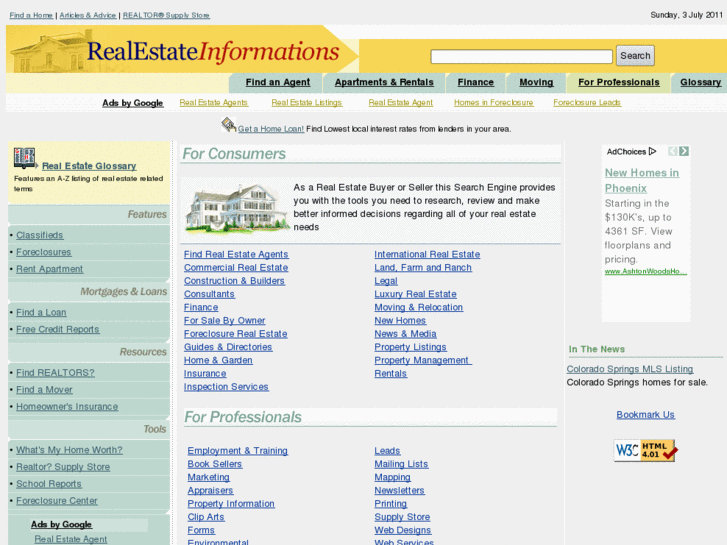 www.realestateinformations.com