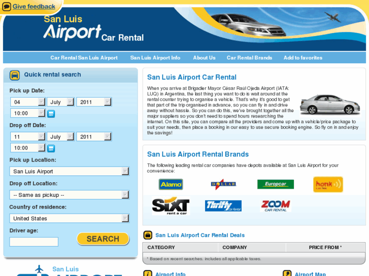 www.sanluisairportcarrental.net